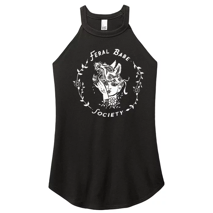 Feral Babe Women’s Perfect Tri Rocker Tank