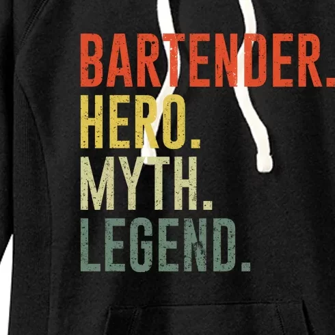 Funny Bartender Women's Fleece Hoodie