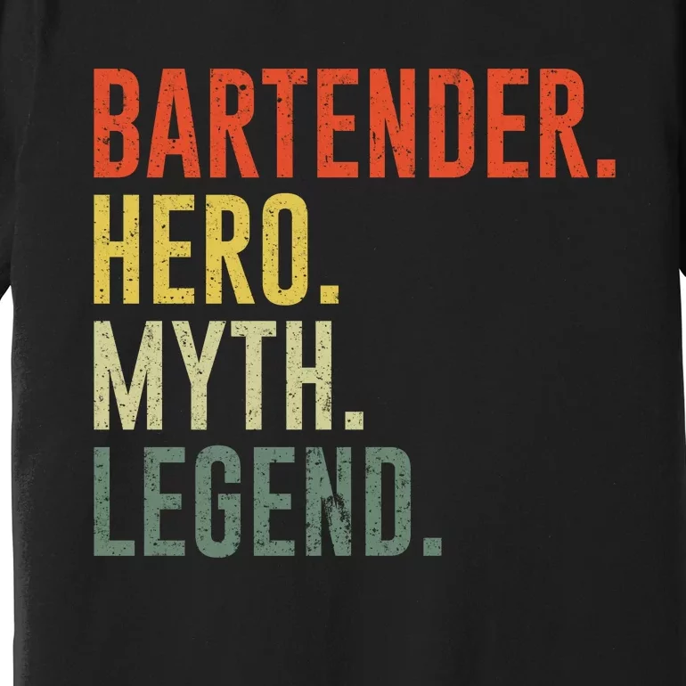 Funny Bartender Premium T-Shirt