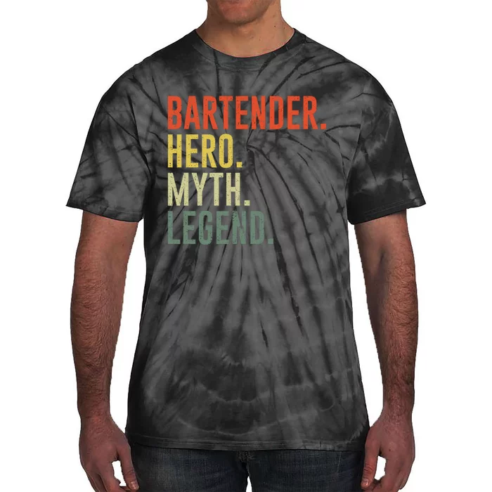 Funny Bartender Tie-Dye T-Shirt