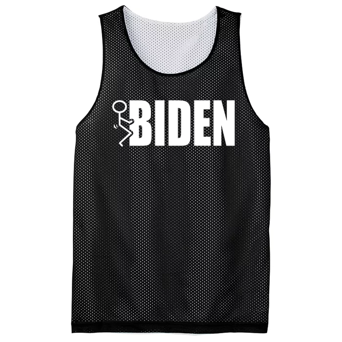 Fuck Biden Mesh Reversible Basketball Jersey Tank