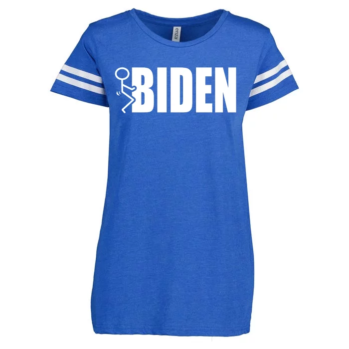 Fuck Biden Enza Ladies Jersey Football T-Shirt