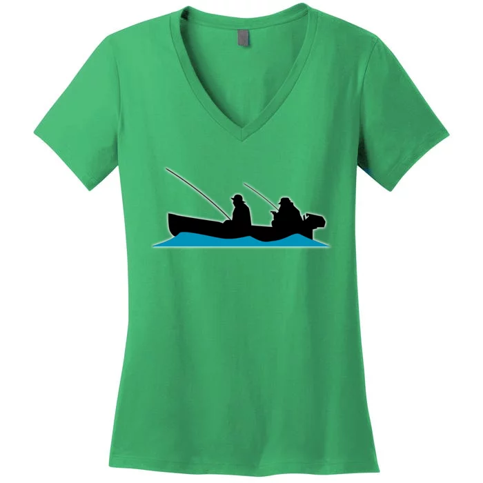 FredoS Boat Women's V-Neck T-Shirt