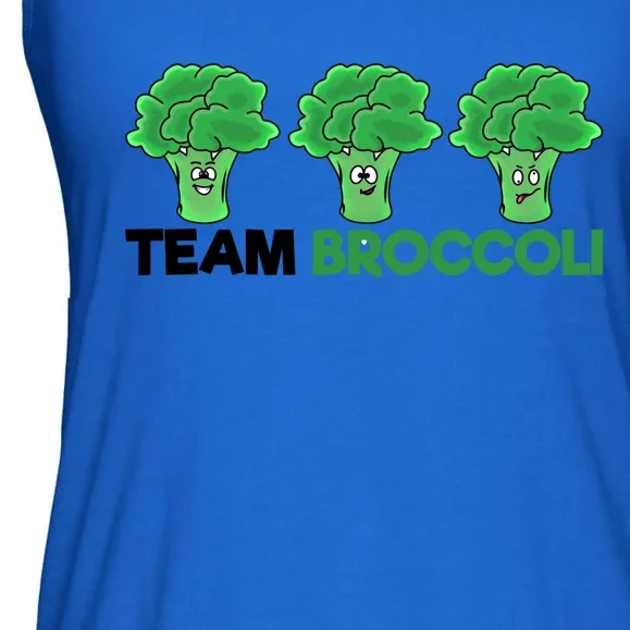 Funny Broccoli Funny Gift Lover Team Broccoli Vegetarian Broccoli Gift Ladies Essential Flowy Tank