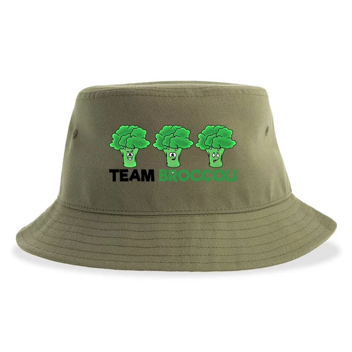 Funny Broccoli Funny Gift Lover Team Broccoli Vegetarian Broccoli Gift Sustainable Bucket Hat