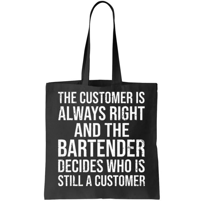 Funny Bartender Tote Bag