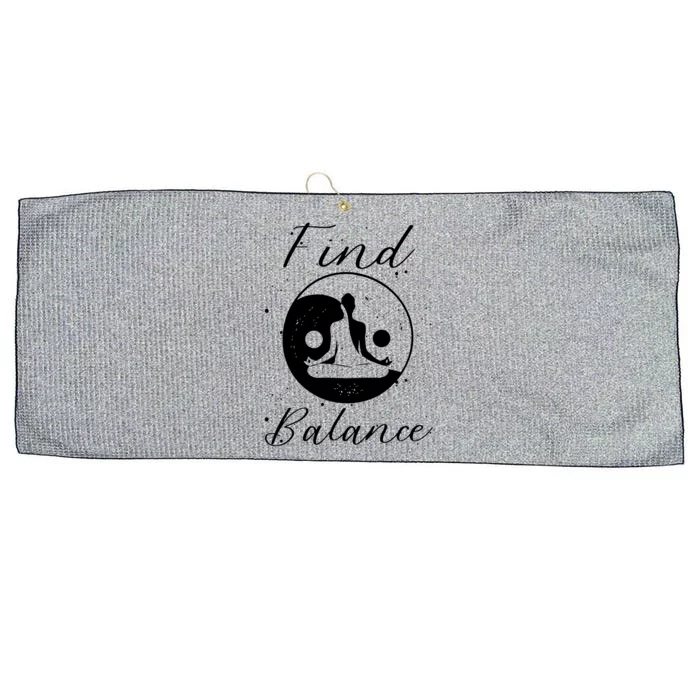 Find Balance Large Microfiber Waffle Golf Towel