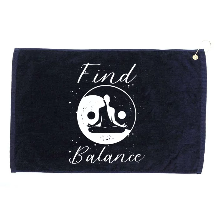 Find Balance Grommeted Golf Towel