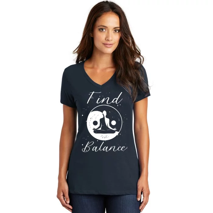 Find Balance Women's V-Neck T-Shirt