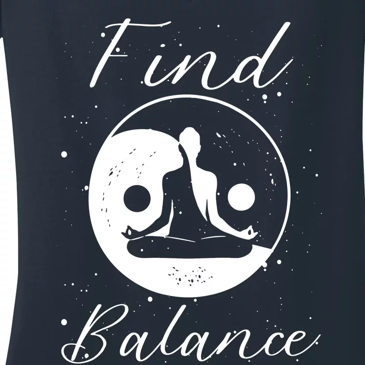 Find Balance Women's V-Neck T-Shirt