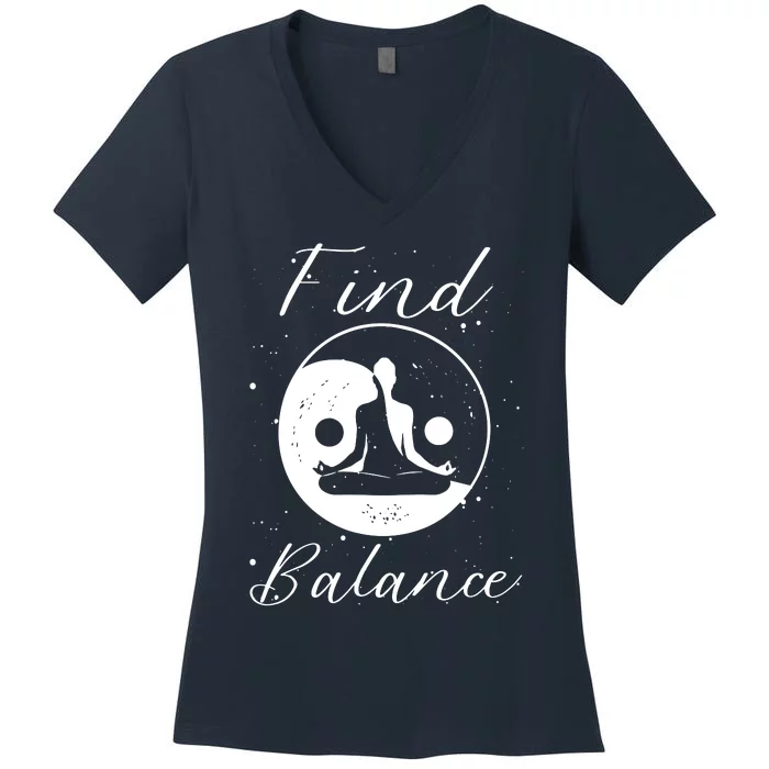 Find Balance Women's V-Neck T-Shirt