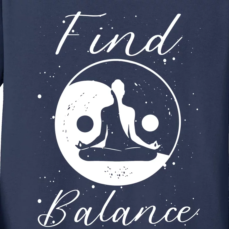 Find Balance Kids Long Sleeve Shirt