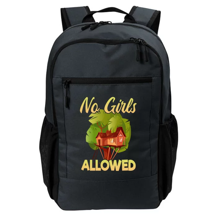 Fort Building Funny No Allowerd Gift Daily Commute Backpack