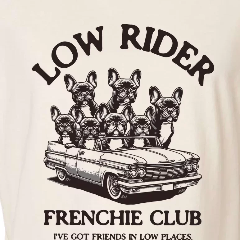 French Bulldog Garment-Dyed Women's Muscle Tee