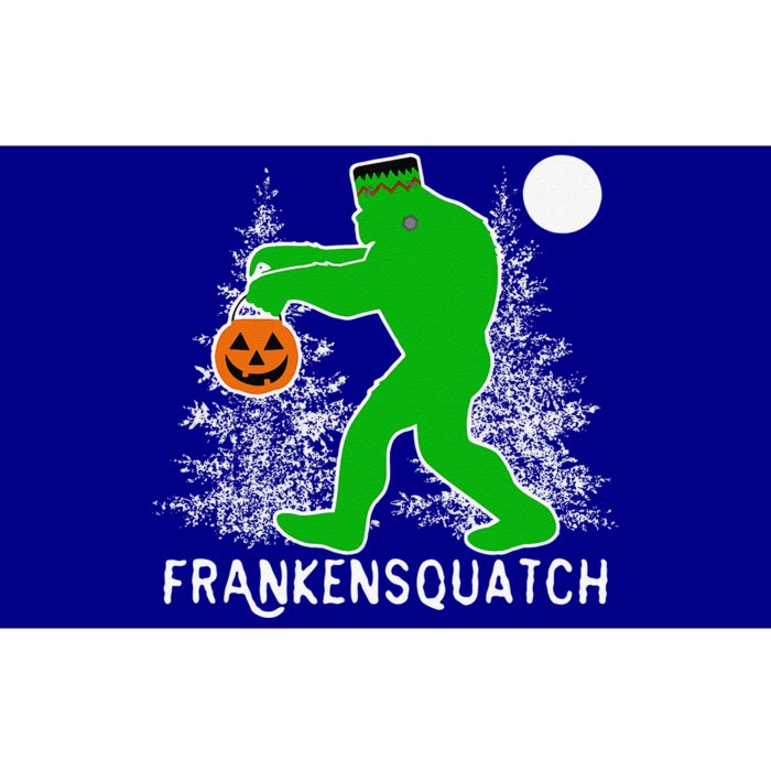 Frankenstein Bigfoot Funny Bigfoot Halloween Costume Bumper Sticker