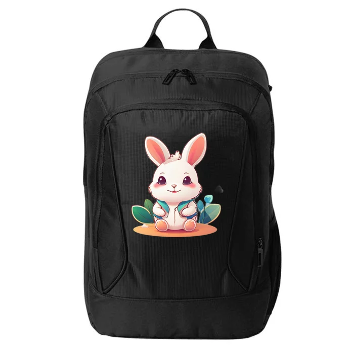 Funny Bunny City Backpack