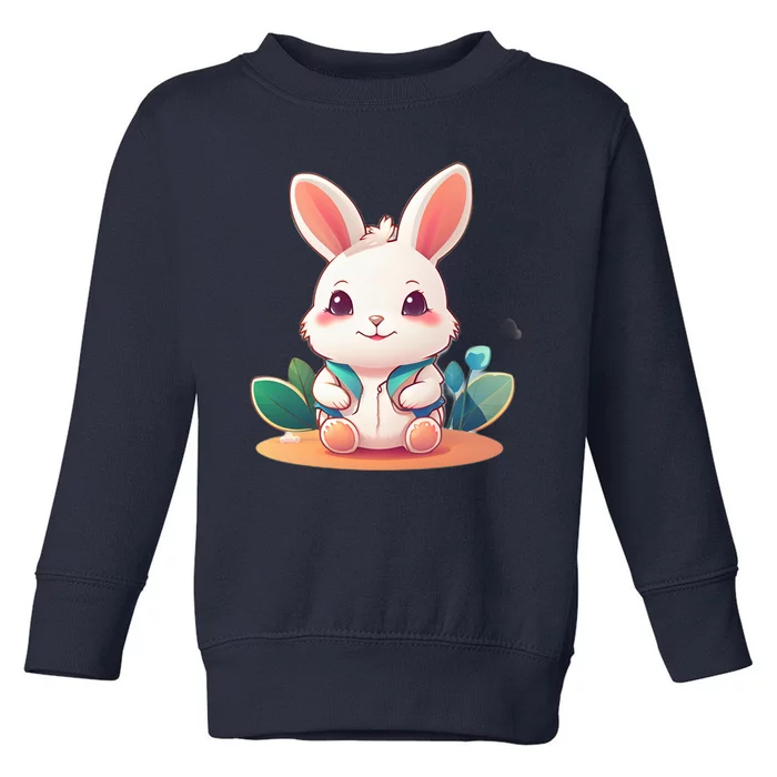 Funny Bunny Toddler Sweatshirt