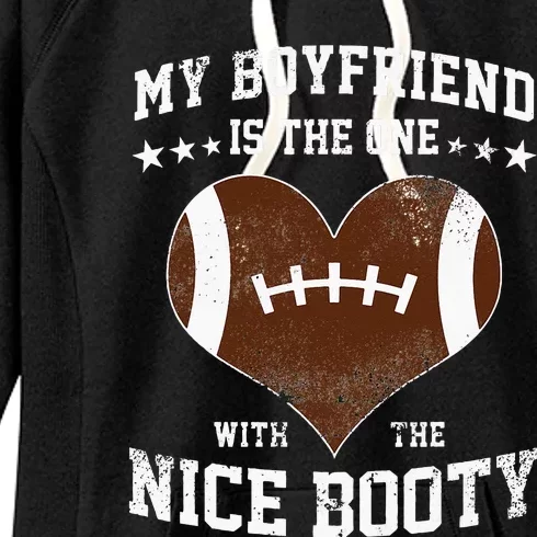 Football Boyfriend Girlfriend Girl Women's Fleece Hoodie