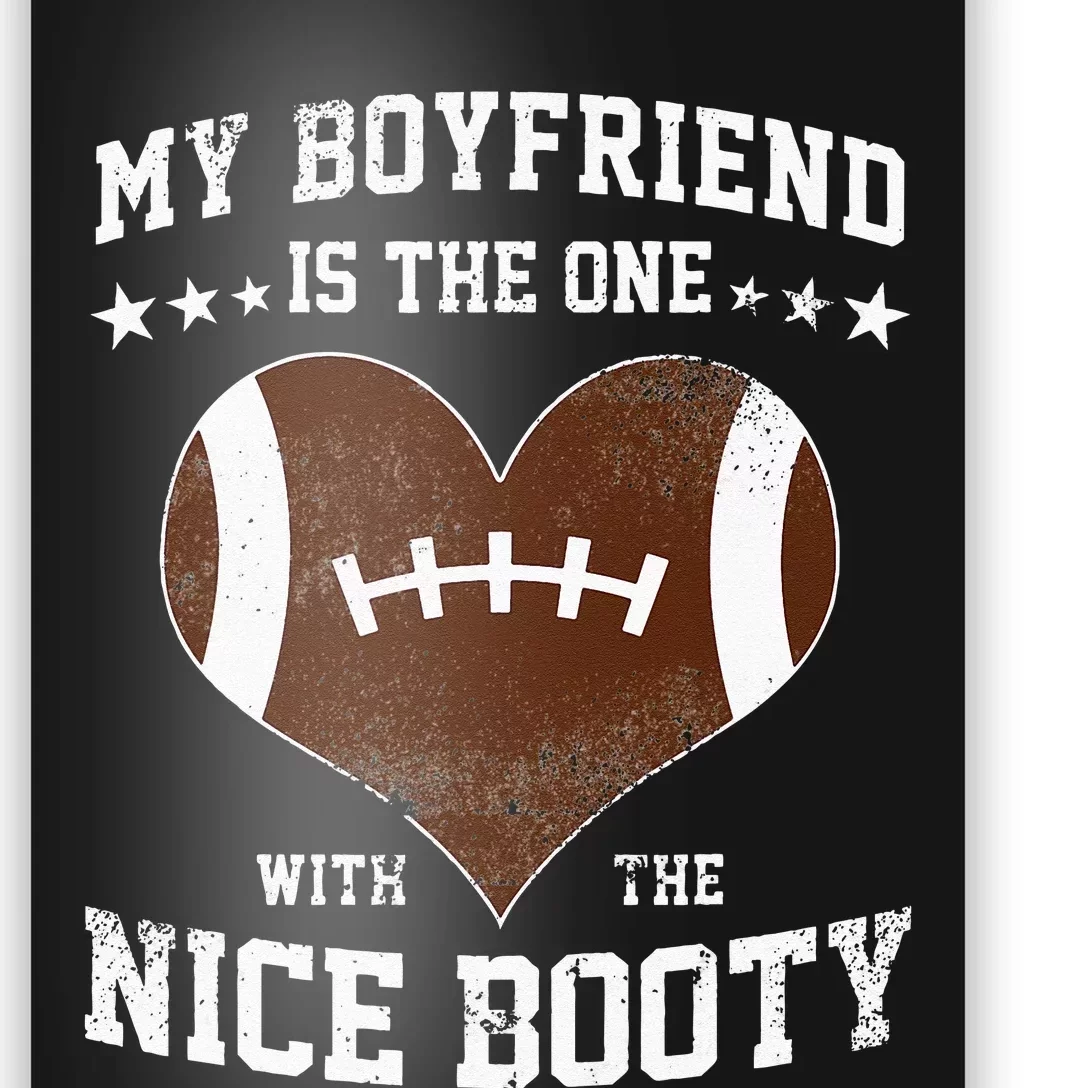 Football Boyfriend Girlfriend Girl Poster