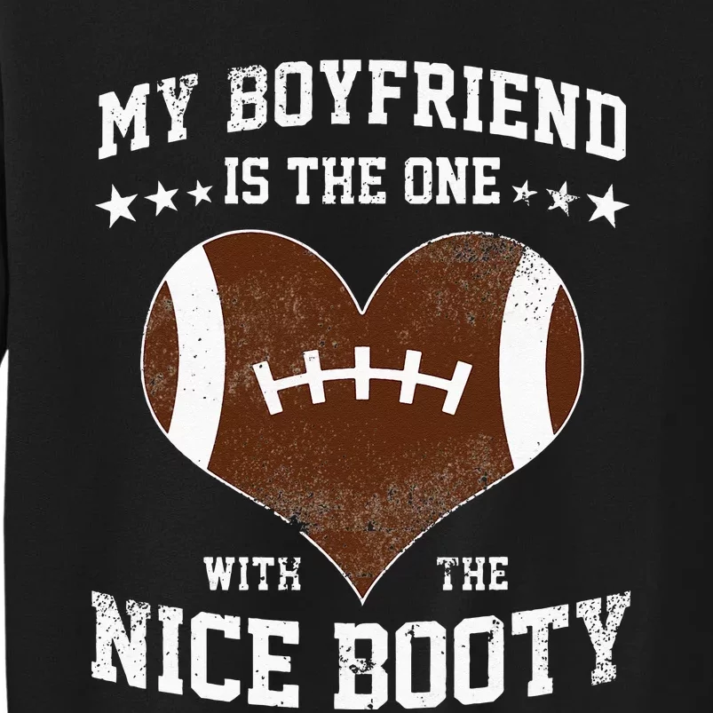 Football Boyfriend Girlfriend Girl Tall Sweatshirt