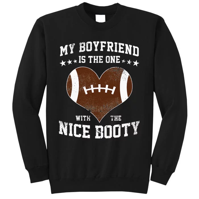 Football Boyfriend Girlfriend Girl Tall Sweatshirt