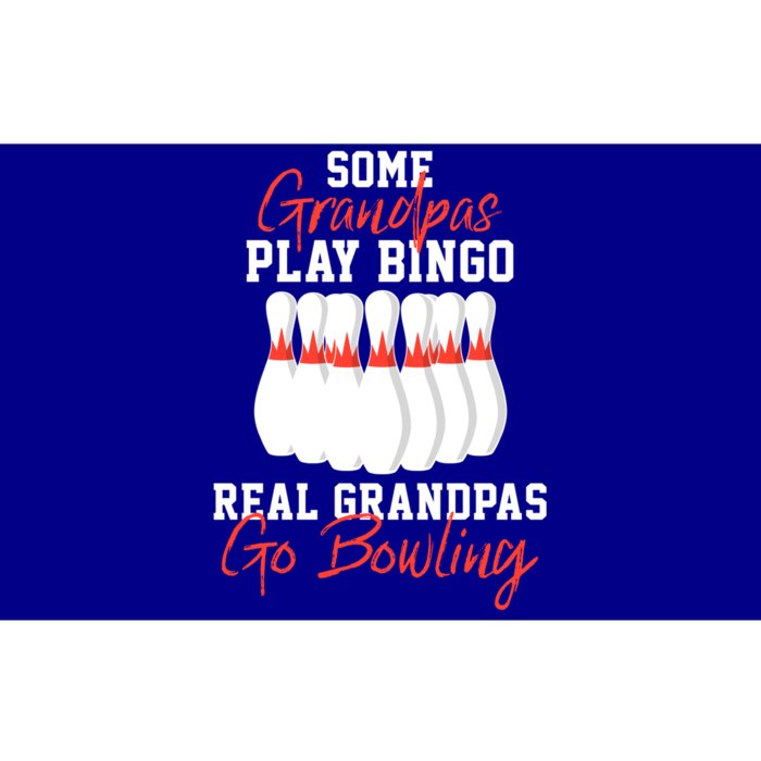 Funny Bowling Gift For Grandpa Or Dad Gift Bumper Sticker