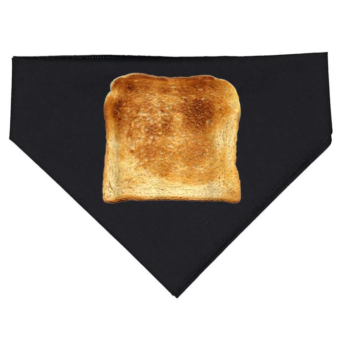 Funny Bread Gift Toast Costume Funny Gluten Ift USA-Made Doggie Bandana