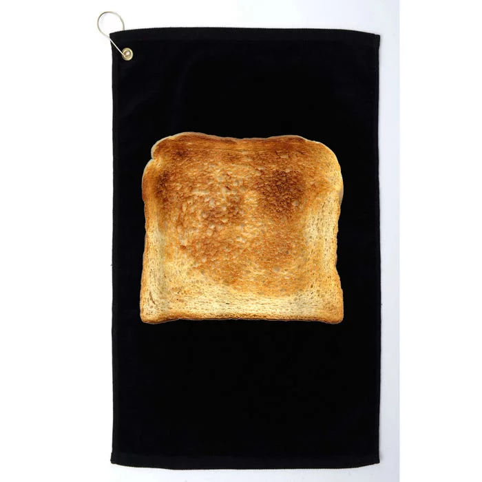 Funny Bread Gift Toast Costume Funny Gluten Ift Platinum Collection Golf Towel