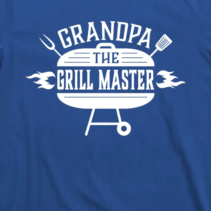 Funny Bbq Grandpa Grill Master Worlds Best Grillfather Cool Gift T-Shirt