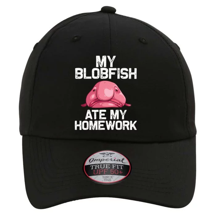 Funny Blobfish Gift Stuffed Sea Animal Lover The Original Performance Cap