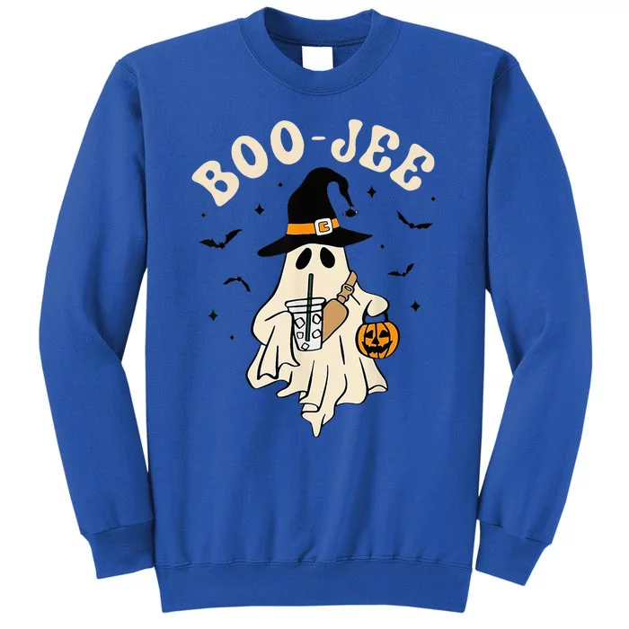 Funny Boojee Ghost Halloween Boo Jee Ghost Spooky Season Sweatshirt