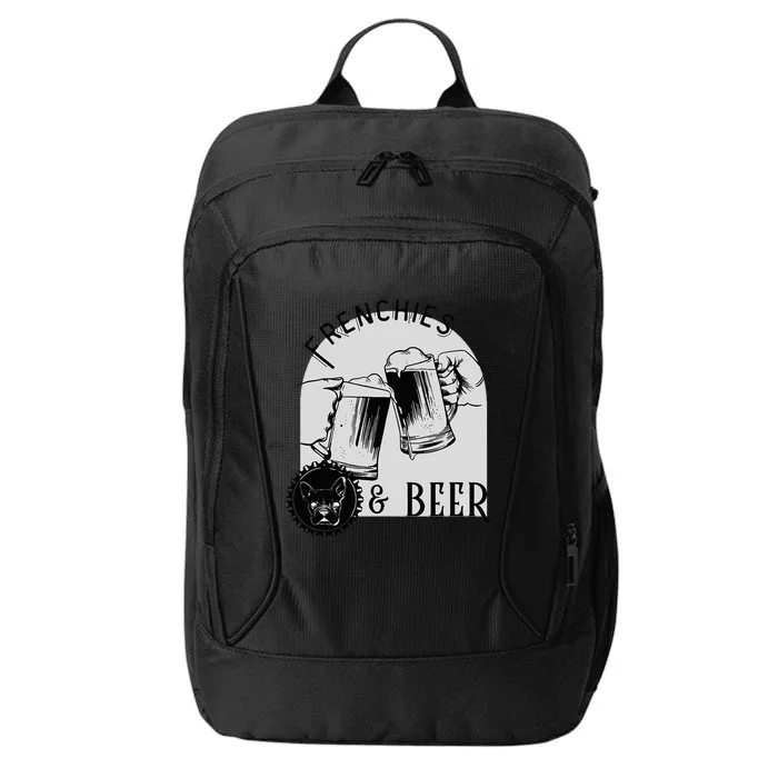 French Bulldog Gift City Backpack