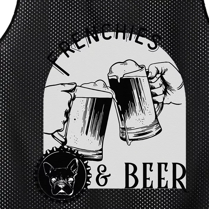 French Bulldog Gift Mesh Reversible Basketball Jersey Tank