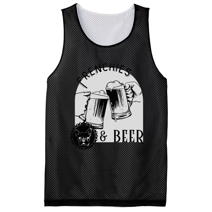 French Bulldog Gift Mesh Reversible Basketball Jersey Tank