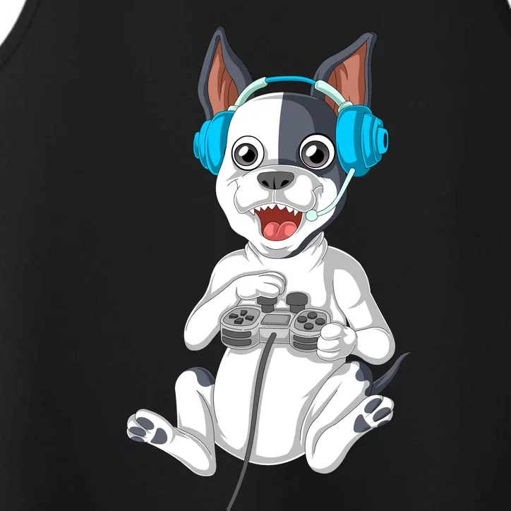 French Bulldog Gamer Performance Tank