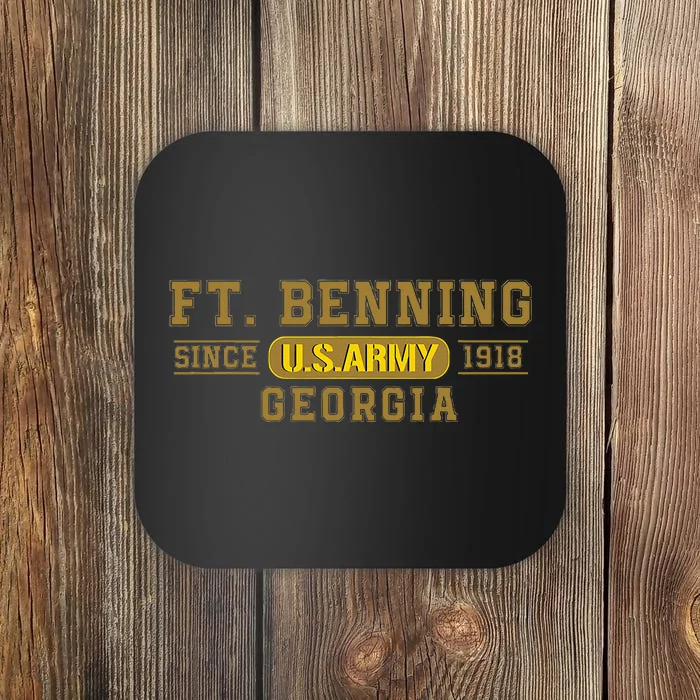 Fort Benning Georgia Harmony Church Airborne And Infantry Coaster