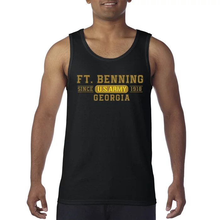 Fort Benning Georgia Harmony Church Airborne And Infantry Tank Top