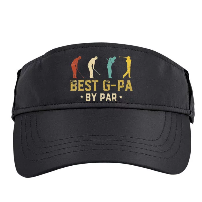 Funny Best GPa By Par Father's Day Gifts Golf Adult Drive Performance Visor