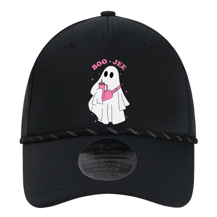 Funny Boojee Ghost Halloween Boo Jee Ghost Spooky Season Performance The Dyno Cap