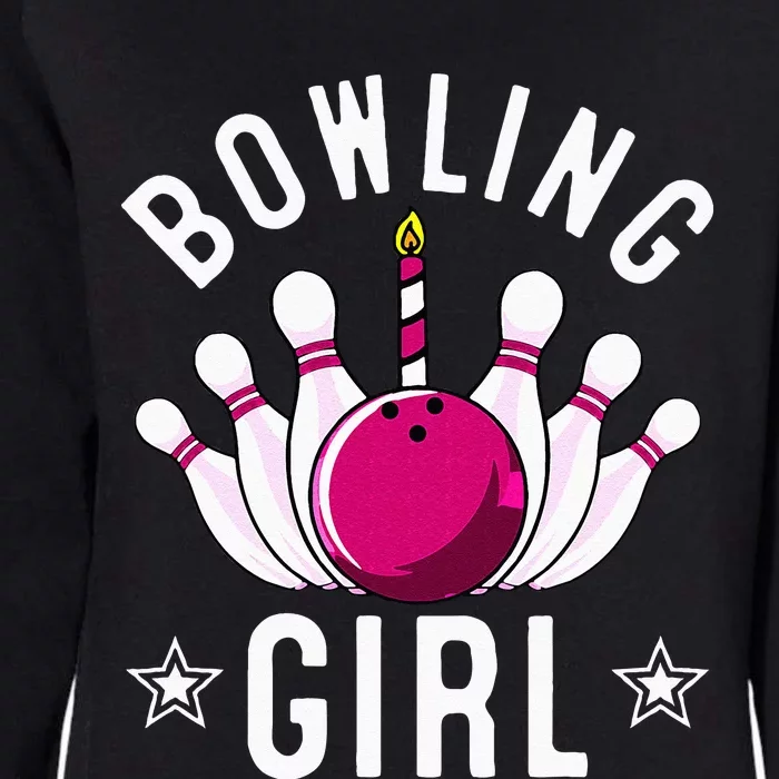 Funny Bowling Gift For Cool Bowler Birthday Party Womens California Wash Sweatshirt