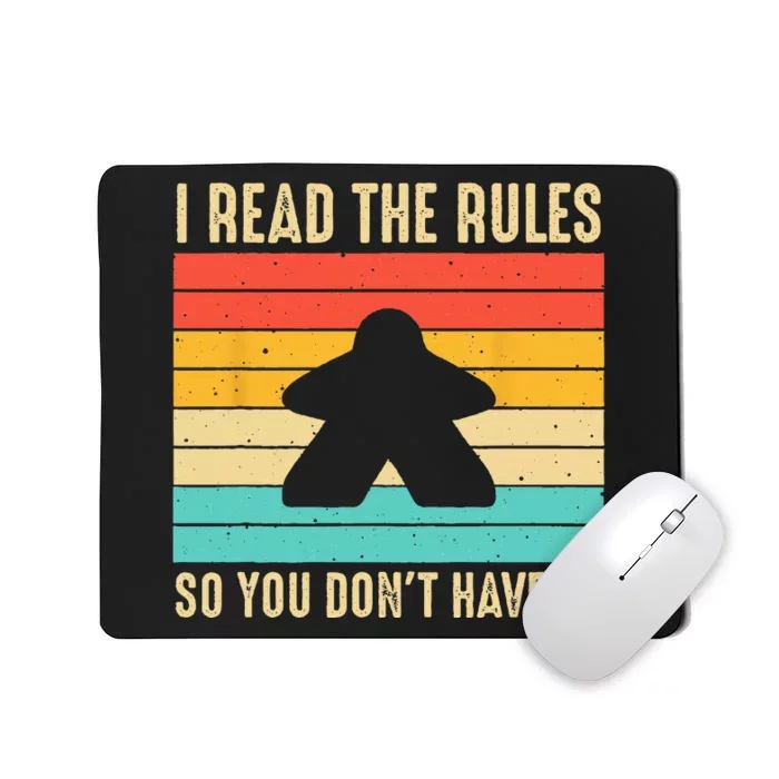 Funny Board Games Art For  Tabletop Gamers Players Mousepad