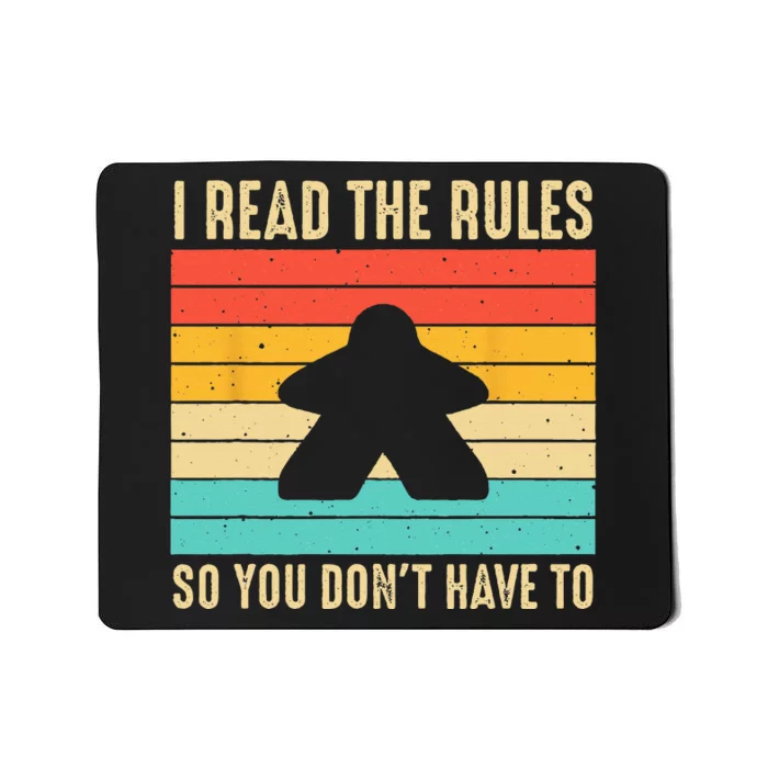 Funny Board Games Art For  Tabletop Gamers Players Mousepad