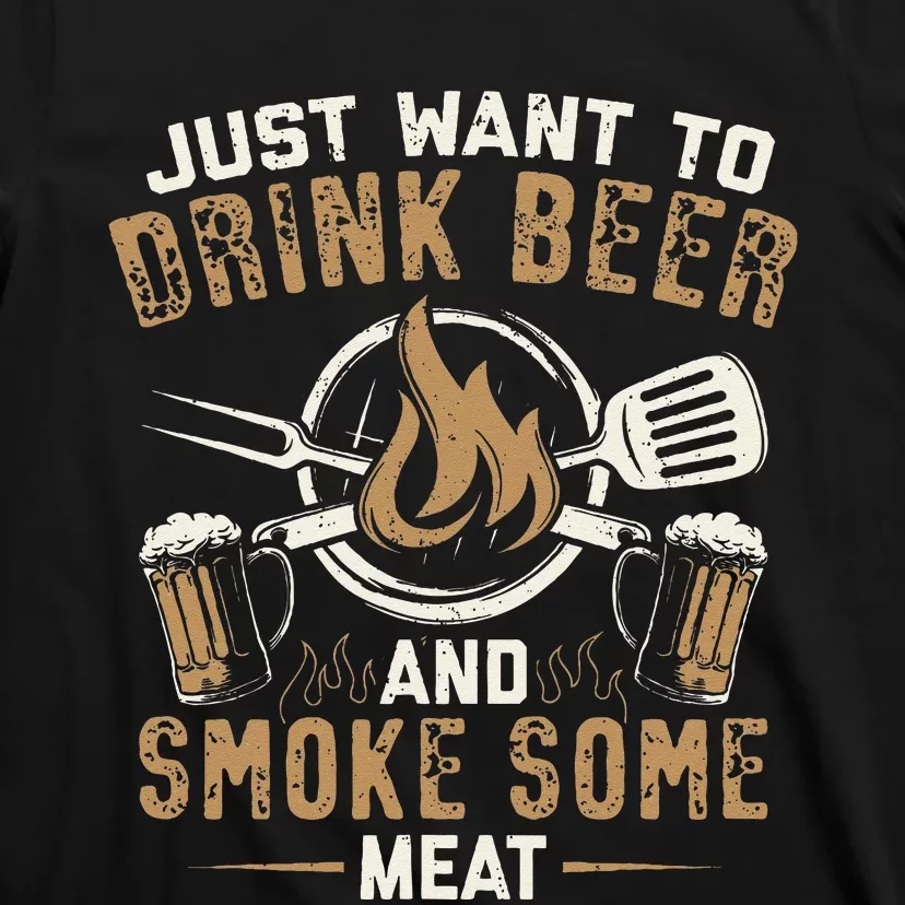 Funny BBQ Grill Chef Grilling Master Barbecue Lover BBQ T-Shirt