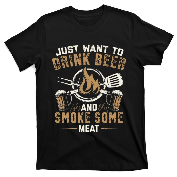 Funny BBQ Grill Chef Grilling Master Barbecue Lover BBQ T-Shirt