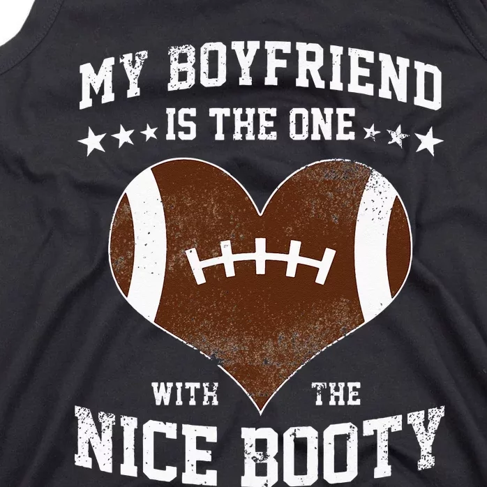 Football Boyfriend Girlfriend Girl Tank Top