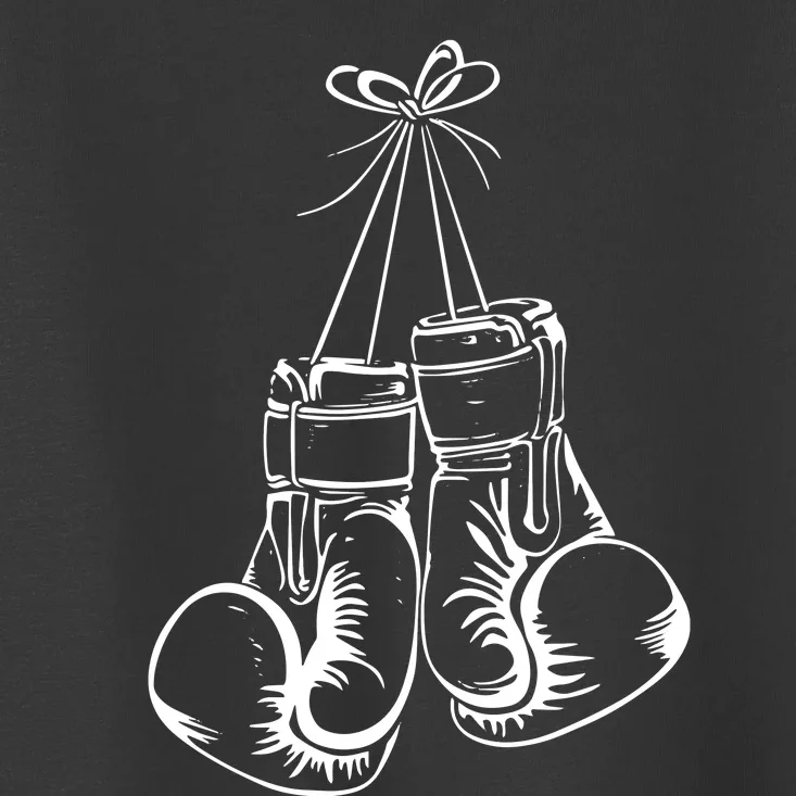 Funny Boxing Gift For Boxer Gloves Boxing Athletes Toddler T-Shirt