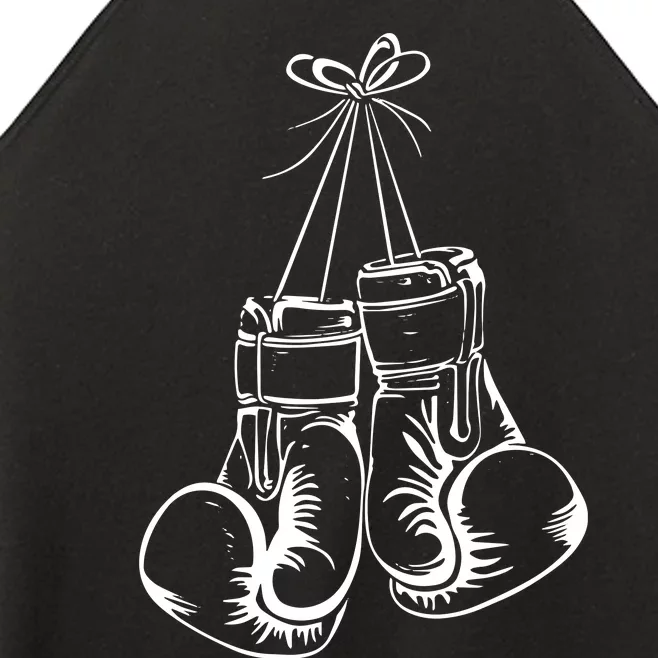 Funny Boxing Gift For Boxer Gloves Boxing Athletes Women’s Perfect Tri Rocker Tank