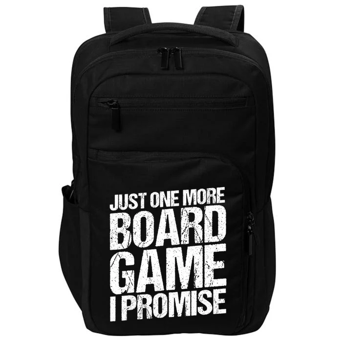 Funny Board Gamer Graphic Design Game Night Board Gamer Gift Impact Tech Backpack