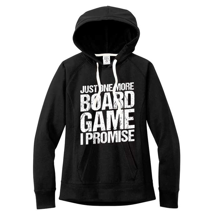 Funny Board Gamer Graphic Design Game Night Board Gamer Gift Women's Fleece Hoodie