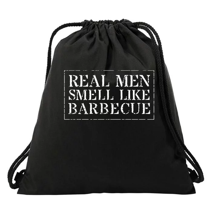 Funny BBQ Grilling Real Smell Like Barbecue Drawstring Bag